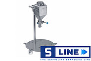 Mischcontainer 5L mit trennbarem Transportgestell